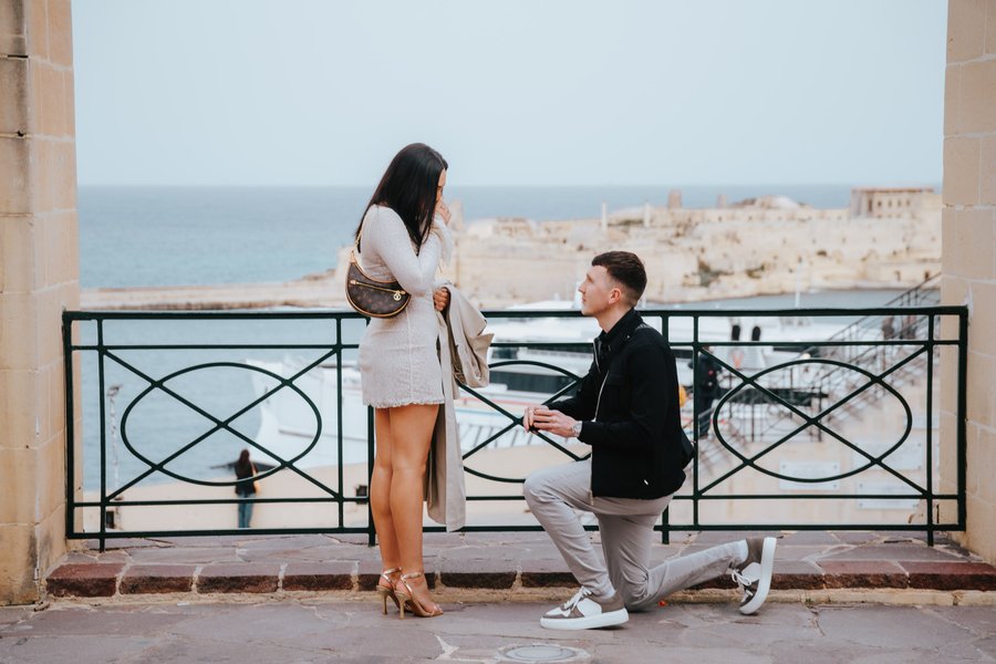 Romantic photoshoot in Valletta — photo 2