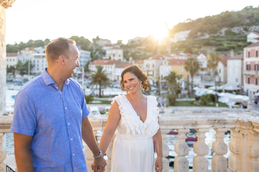 Romantic photoshoot at Hvar Riva — photo 3