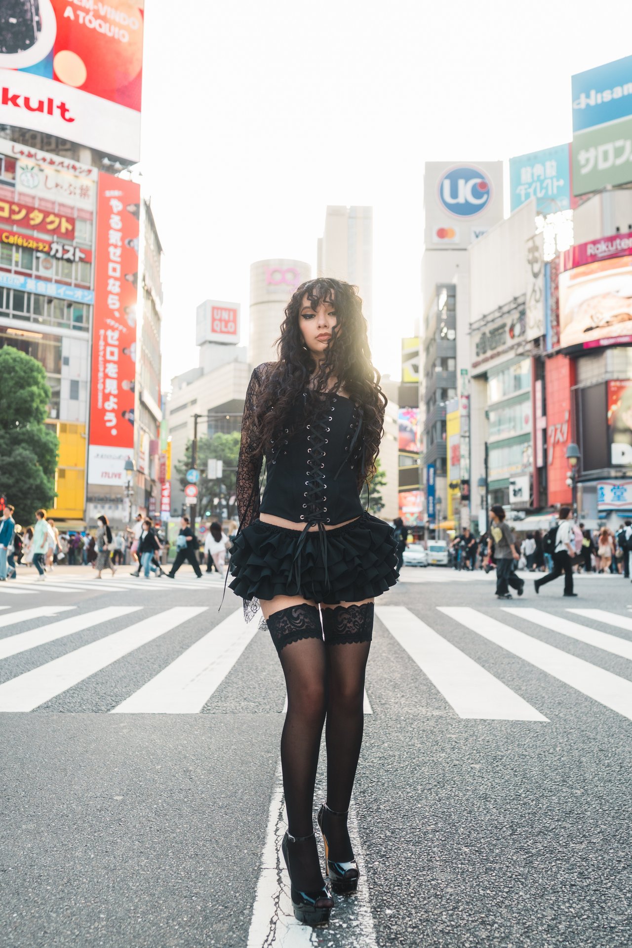 Photoshoot in Tokyo by Marvin Tenepre